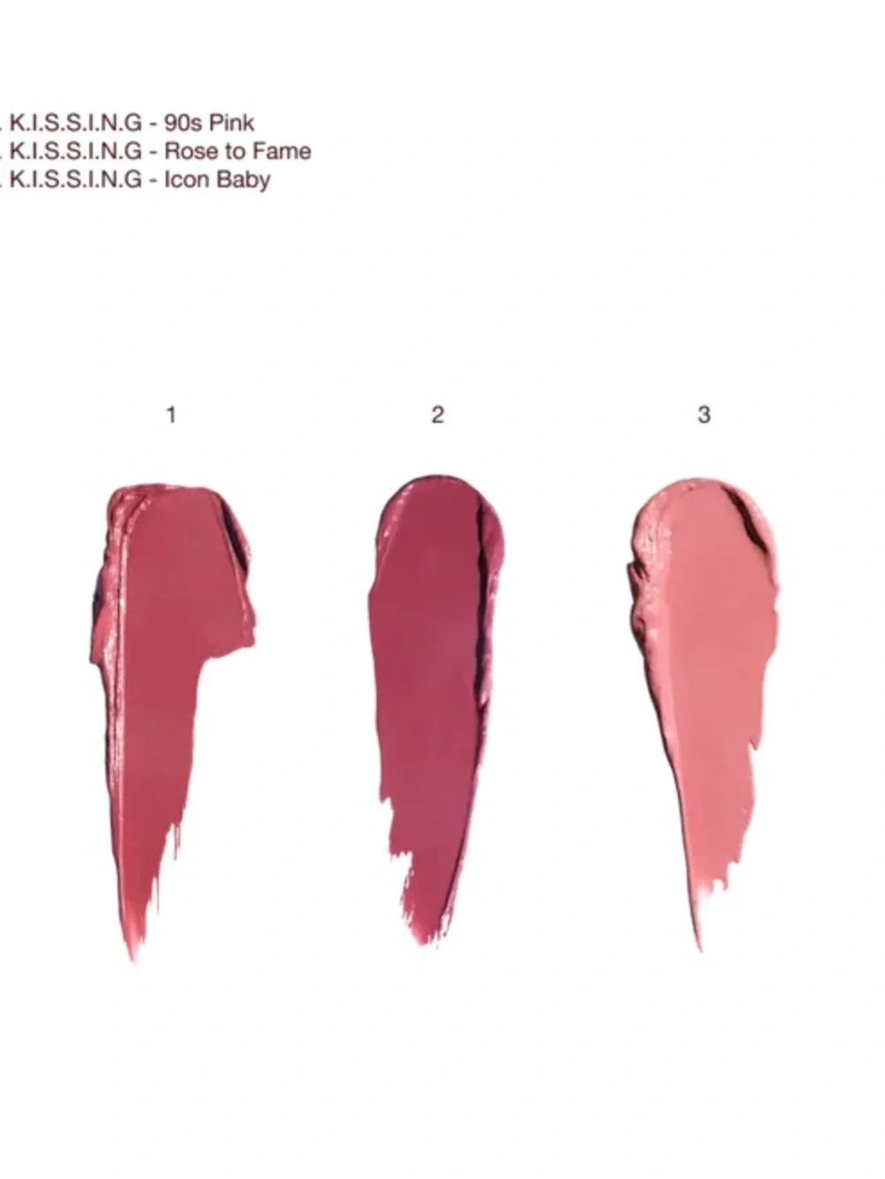 Charlotte Tilbury Hollywood Iconic Mini Lip Trio Travel Size Lip Kit